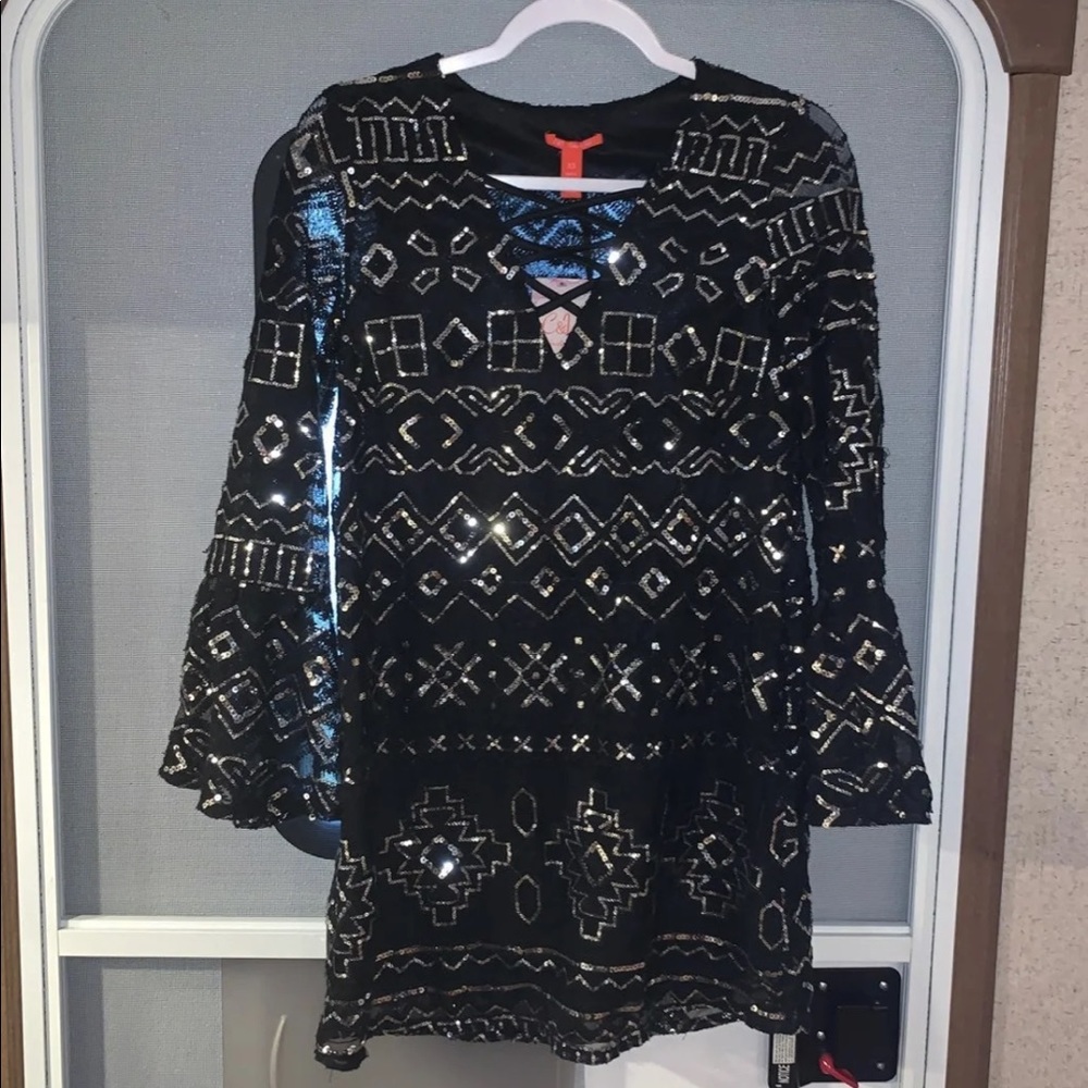 Chelsea&Violet Sequin Mini Dress